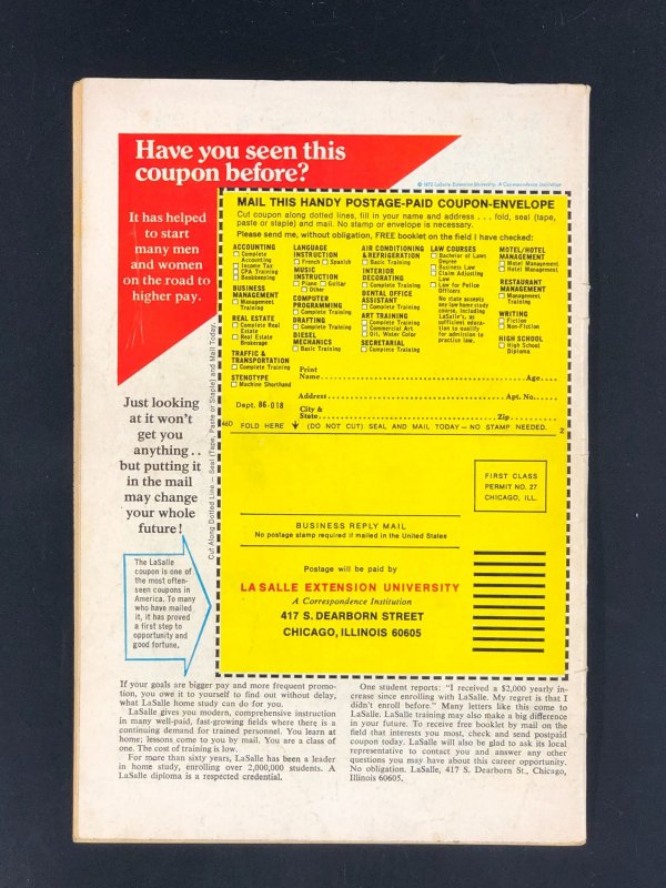 Marvel Spotlight #9 (1973) Ploog Cover