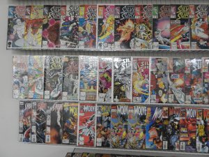 Huge Lot 160+ Comics W/ Hulk, Wolverine, Silver Surfer+ Avg VF Condition!!