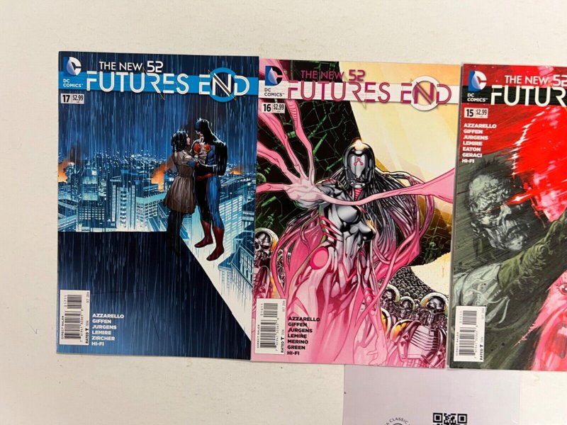 4 Futures End DC Comic Books # 14 15 16 17 Batman Superman Wonder Woman 94 JS44