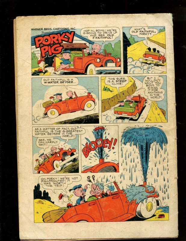 PORKY PIG #410 (3.0) THE WATER WIZARD ~ DELL FOUR COLOR