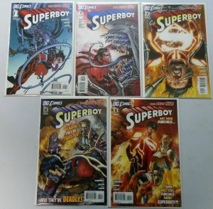 Superboy (5th Series) lot from::#1-10 NEW 52 8.0 VF (2011)