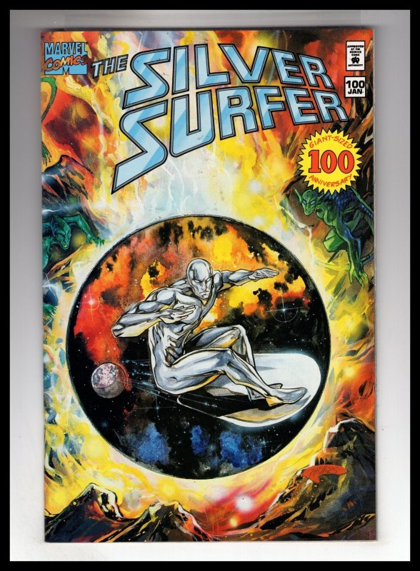 Silver Surfer #100 (1995)  NM- 9.2 Anniversary Issue   / ECA7X