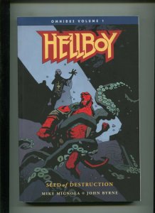 HELLBOY OMNIBUS VOL. 1 (8.0) SEED OF DESTRUCTION, SOFT COVER!! 2018