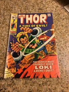 Thor #191 (1971) High-Grade VF Loki Cover! John Buscema! Utah CERTIFICATE Wow!