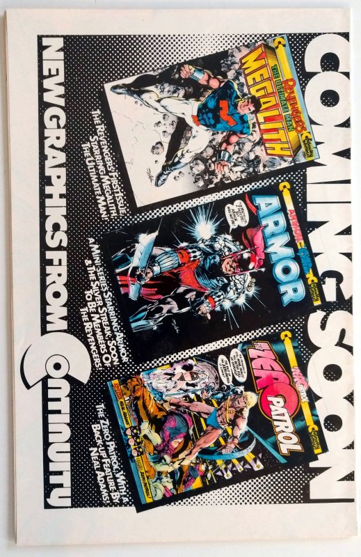 Zero Patrol #1 (VF+, 1984)