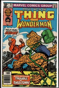 Marvel Two-in-One #78 (1981) Wonder Man