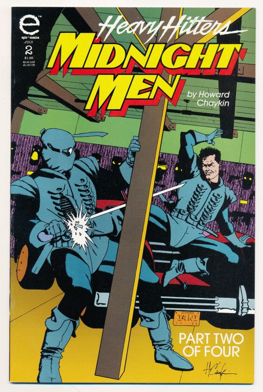 Midnight Men (1993) #1-4 NM Complete series