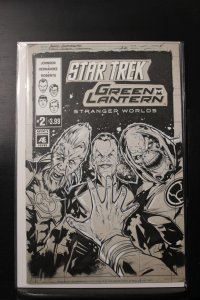 Star Trek/Green Lantern #2 Sketch Variant (2017)