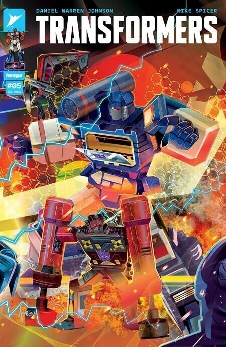 (2024) Image Comics TRANSFORMERS #5 Orlando Arocena 1:10 VARIANT COVER