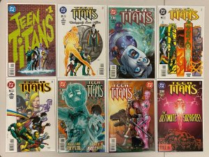 Teen Titans lot #1-24 2nd series 12 different books 8.0 VF (1996-98)