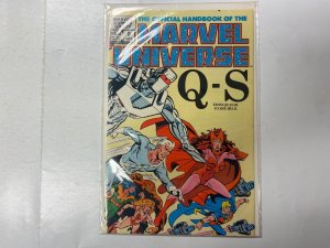 5 Official Handbook Marvel Universe MARVEL comic books #5 6 7 8 9 72 RC3