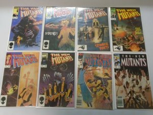 New Mutants lot 67 different #1-100 avg 8.0 VF (1983-91 1st Series)