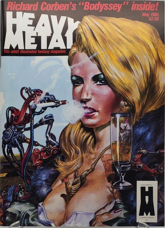 HEAVY METAL Magazine May 1985, Richard Corben's Bodyssey, V9 #2 NM+