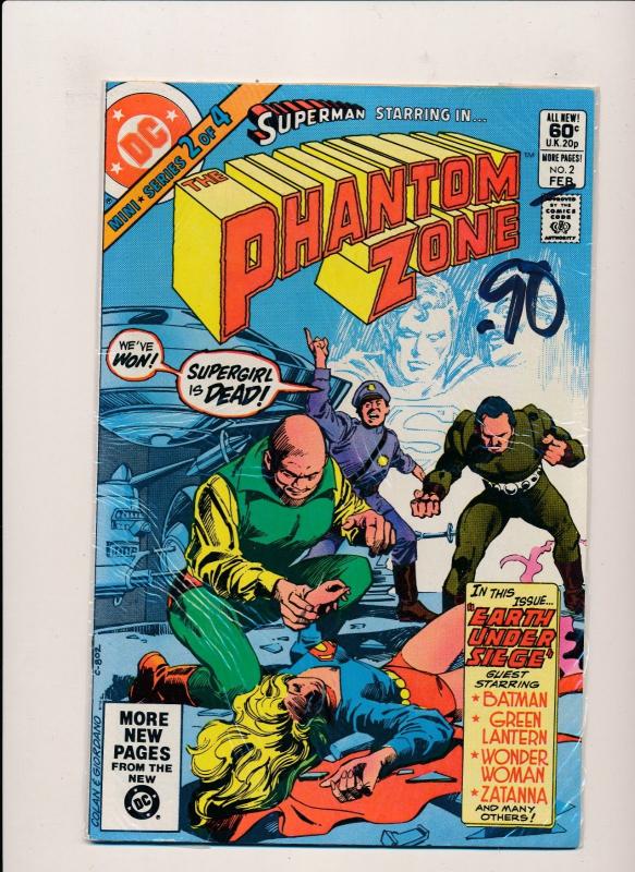 DC Complete Mini-Series THE PHANTOM ZONE #1-4 FINE/VERY FINE (PF86)