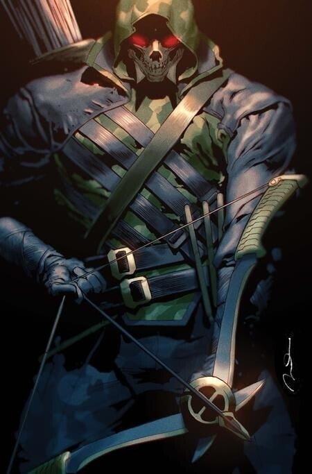 ABSOLUTE GREEN ARROW 1 ? COVER B PAREL CARD STOCK SIGNED PORNSAK PICHETSHOTE
