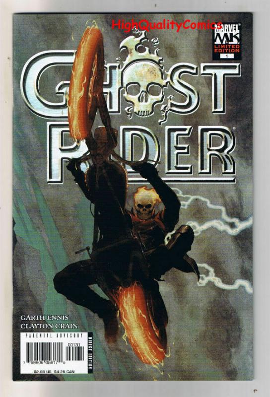 GHOST RIDER #1, NM, Limited, Variant, Garth Ennis, 2005, more GR in store