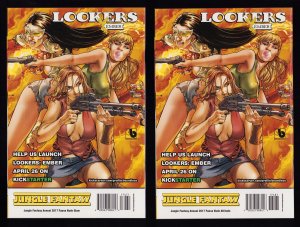 Jungle Fantasy Annual - Juan Jose Ryp Fauna Nude Covers 7pc Lot (2017) 9/9.2