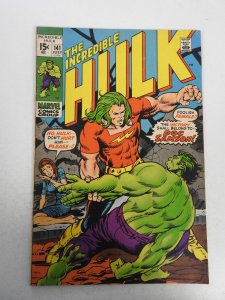 Incredible Hulk #141 (1971) VG+ Condition moisture stain