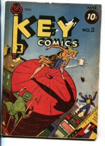 KEY #2-1944-CONSOLIDATED-WILL-O-THE-WISP-GIRL ART-Golden-Age 