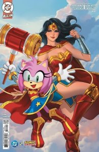 Wonder Woman #33 Cvr E Lesley Leirix Li Dc X Sonic Var DC Comics
