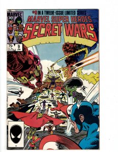Marvel Super Heroes Secret Wars #9 (1985) J610