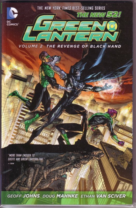 Green Lantern  (V5) 02: Revenge of the Black Hand (New 52) TPB