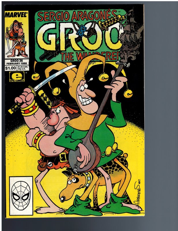 Sergio Aragone's Groo the Wanderer #36 (1988)