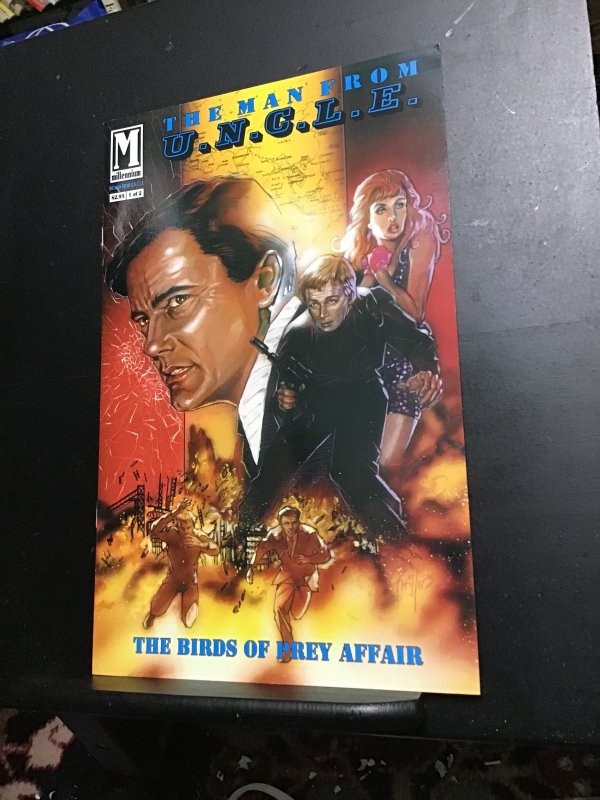 The Man From U.N.C.L.E. The Birds Of Prey Affair #1  high-grade TV show key! NM-