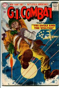 G.I.Combat #44 1957-DC Comics-1st DC issue-parachute-key issue-FR/GOOD