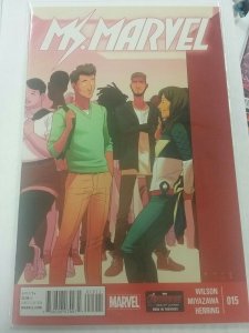 Ms Marvel #15 Marvel Comics COVER A 1ST PRINT WILSON  NW61