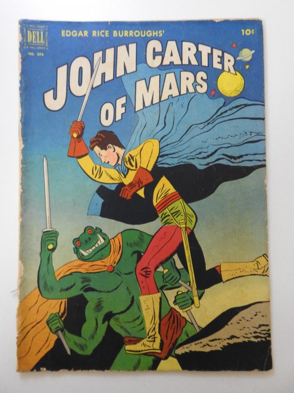 Four Color #375 (1952) W/ John Carter! Fair Condition Near Complete Spine Split