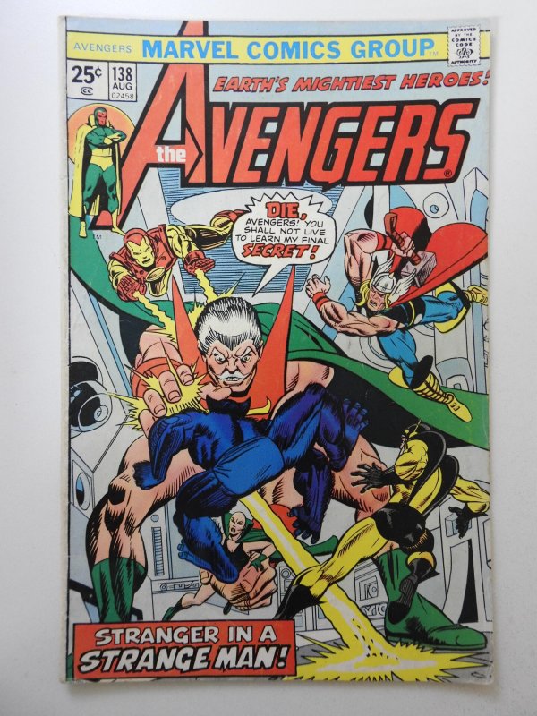 The Avengers #138 (1975) VG- Condition!