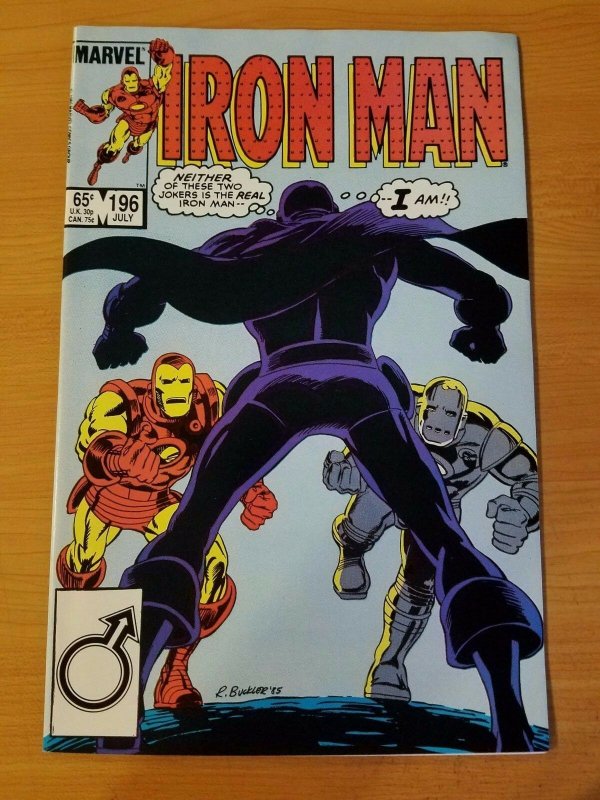 Iron Man #196 Direct Market Edition ~ NEAR MINT NM ~ 1985 Marvel Comics