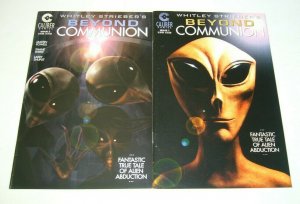Whitley Strieber's Beyond Communion #1-2 complete set alien abduction true story