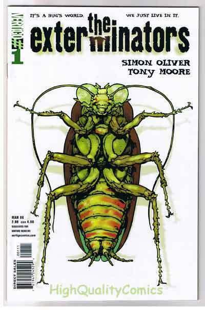 EXTERMINATORS #1 2 3 4 5 5 7 8 9 10 - 14, NM-, Oliver,Tony Moore, Bugs, Roaches