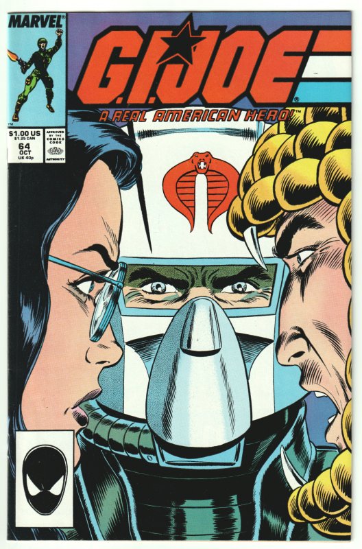 G.I. Joe: A Real American Hero #64 (1987)