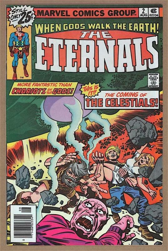 ETERNALS #2, VF/NM, Jack Kirby, Marvel, 1st Ajak, Celestials, 1976,more in store