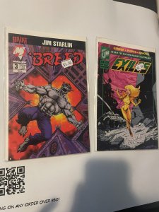 Malibu Comics, Ultraverse Exiles, Breed, Solution, Firearms#1 2 3 4 18 MT2