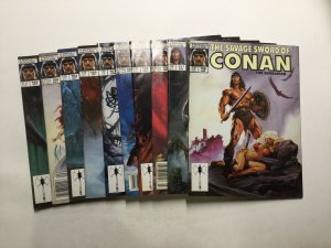 Savage Sword Of Conan 89-227 Magazine Lot 74 Issues Fine 6.0 Marvel