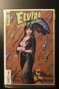Elvira Mistress of the Dark #3 Cover A Michael Linsner (2018)