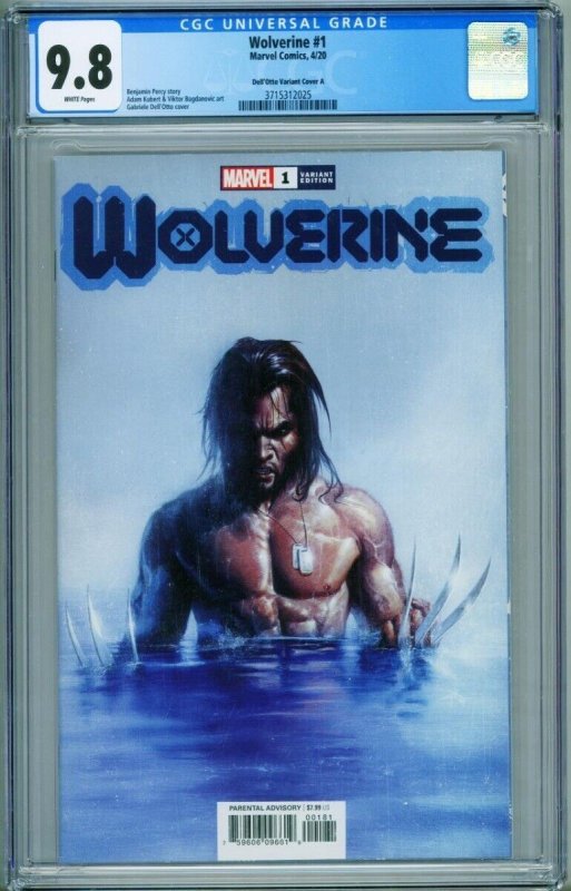 Wolverine #1 CGC 9.8 2020  Dell'Otto variant cover A 3715312025