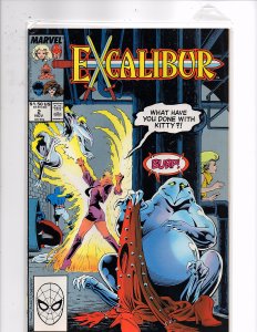 Marvel Comics Excalibur #2 Alan Davis Art, Chris Claremont Story Captain Britain