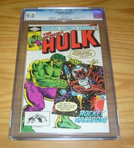 Incredible Hulk #271 CGC 9.0 1st rocket raccoon (from guardians of the galaxy)