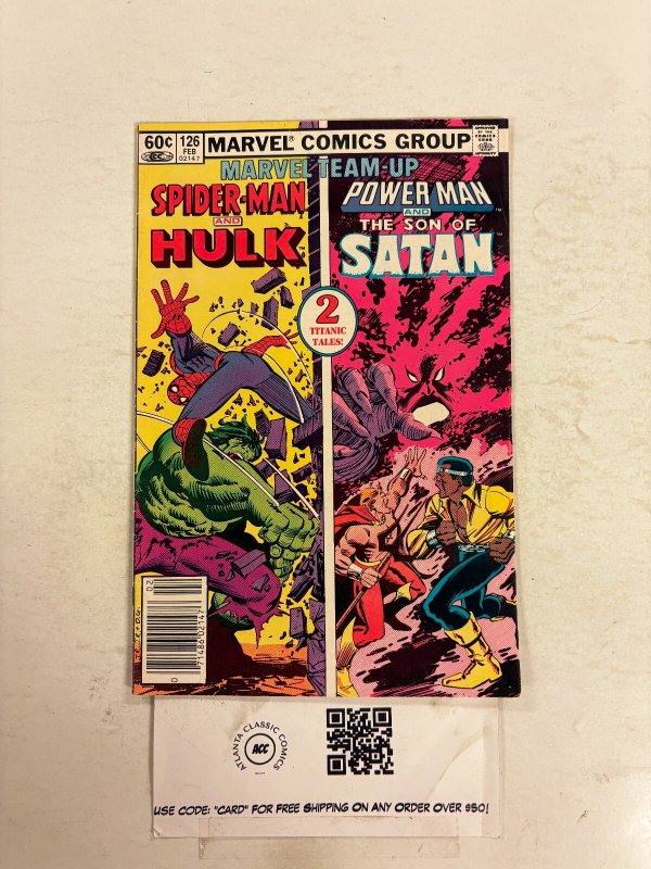Marvel Team-Up #126 VF Marvel Comic Books Spider-Man Hulk Power Man 28 HH111