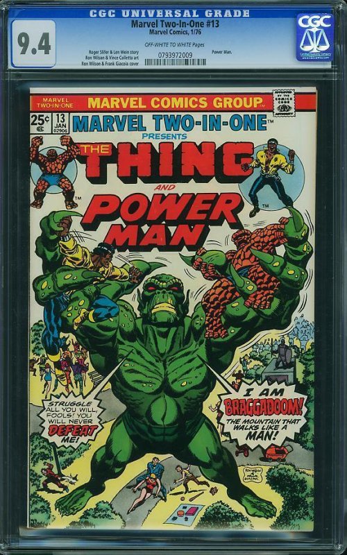 Marvel Two-in-One #13 (1976) CGC 9.4 NM