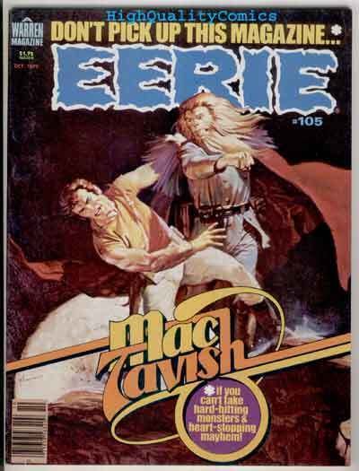 EERIE #105, VF/NM, Warren, Rook, Mac Tavish,Ortiz,1979, more Mags in store