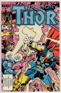 Thor #339 Direct Edition (1984) 8.5 VF+