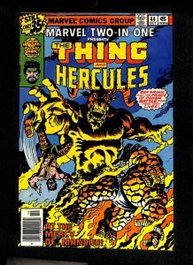 Marvel Two-In-One #44 Thing Captain America!