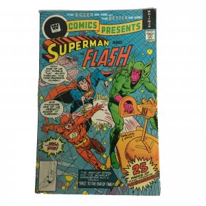 DC Comics Presents #2 Whitman Variant Superman races The Flash Bronze Age 1978