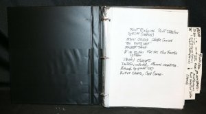 Joe Kubert's Reference Guide Binder w COA - JBPDS BIDS Biological Agent Auto